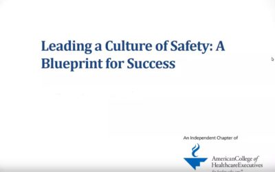 Virtual Panel: Leading a Culture of Safety – A Blueprint for Success